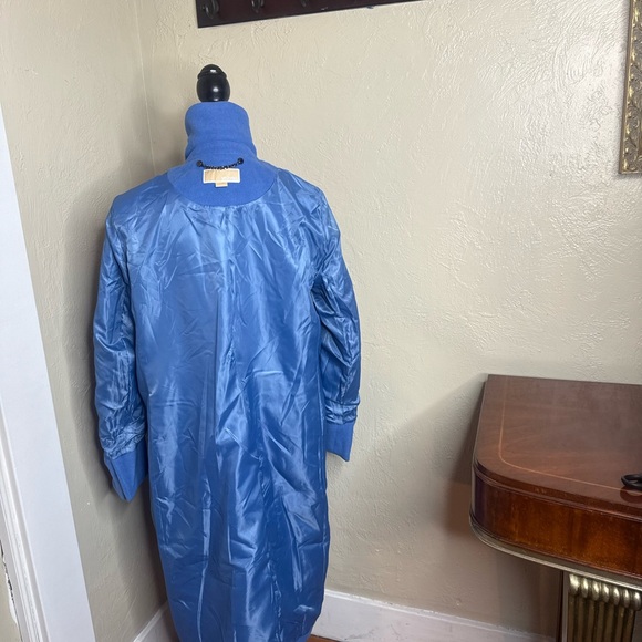 MICHAEL Michael Kors NWT Vibrant Blue Trench Coat. Made for Macy’s. Size L. - Picture 8 of 13